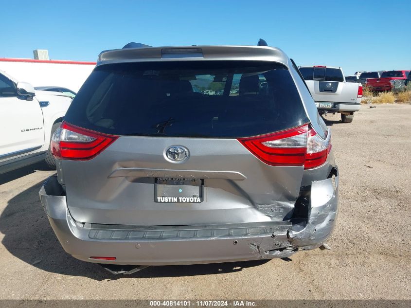 2017 Toyota Sienna Xle/Limited VIN: 5TDYZ3DC3HS898326 Lot: 40814101