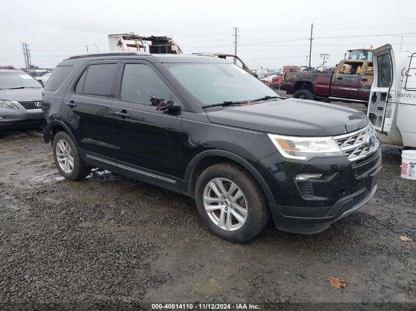 VIN 1FM5K8D8XJGB60227 2018 FORD EXPLORER no.1