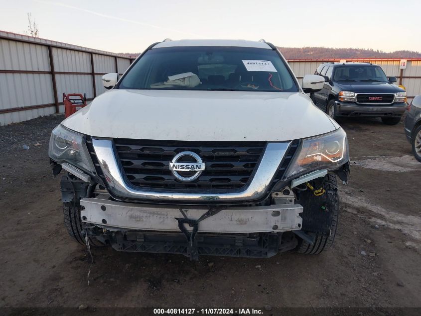 2019 Nissan Pathfinder Sv VIN: 5N1DR2MN9KC620187 Lot: 40814127