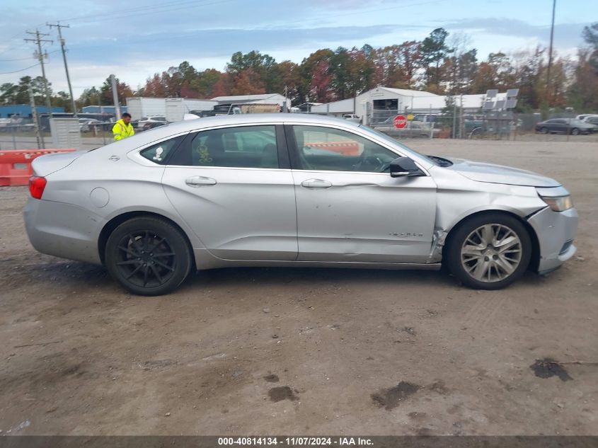 2014 Chevrolet Impala 1Ls VIN: 2G11Y5SL1E9110062 Lot: 40814134