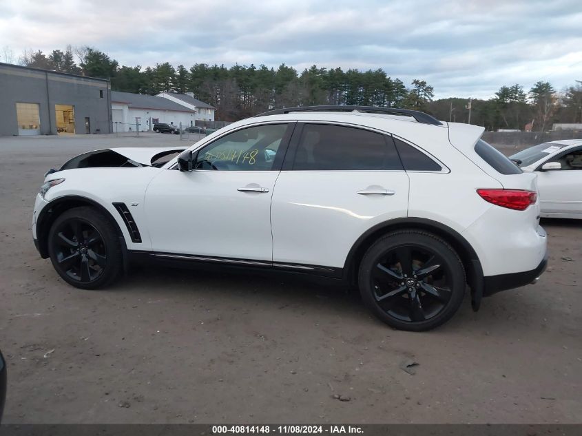 2017 Infiniti Qx70 VIN: JN8CS1MW0HM413668 Lot: 40814148