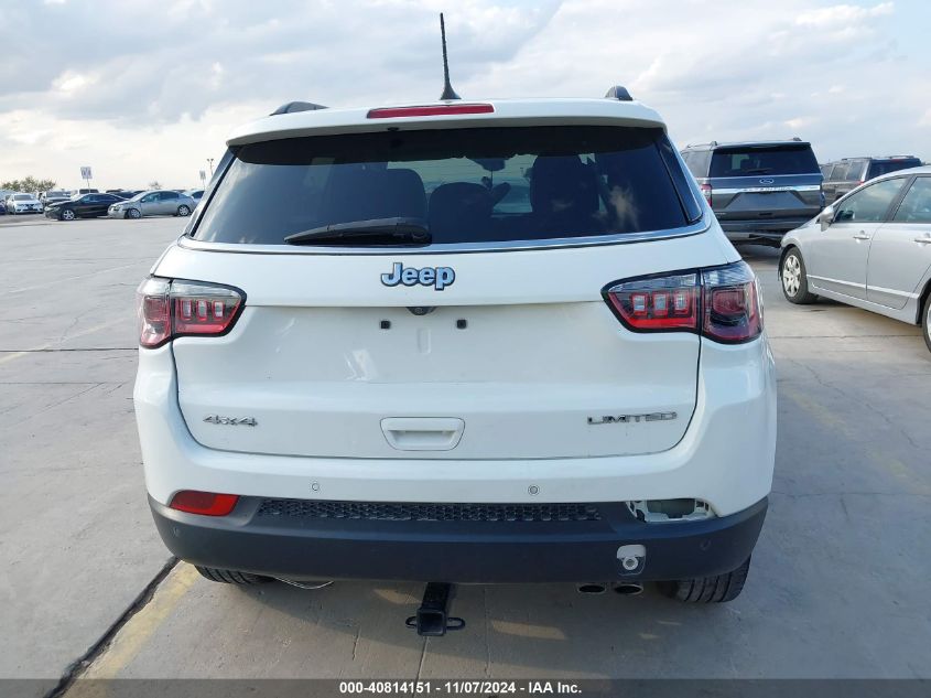 2021 Jeep Compass Limited 4X4 VIN: 3C4NJDCB1MT515007 Lot: 40814151