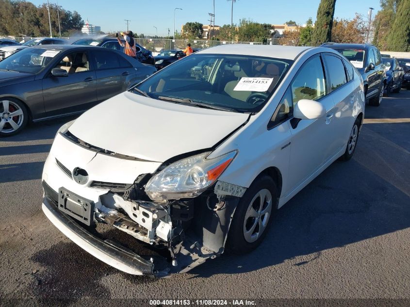 2015 Toyota Prius Two VIN: JTDKN3DU3F0479807 Lot: 40814153