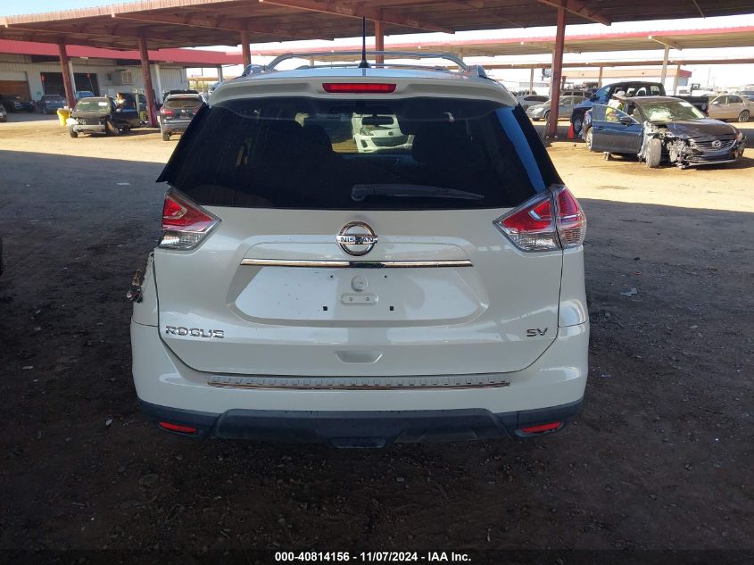 2015 Nissan Rogue Sv VIN: 5N1AT2MT8FC828313 Lot: 40814156