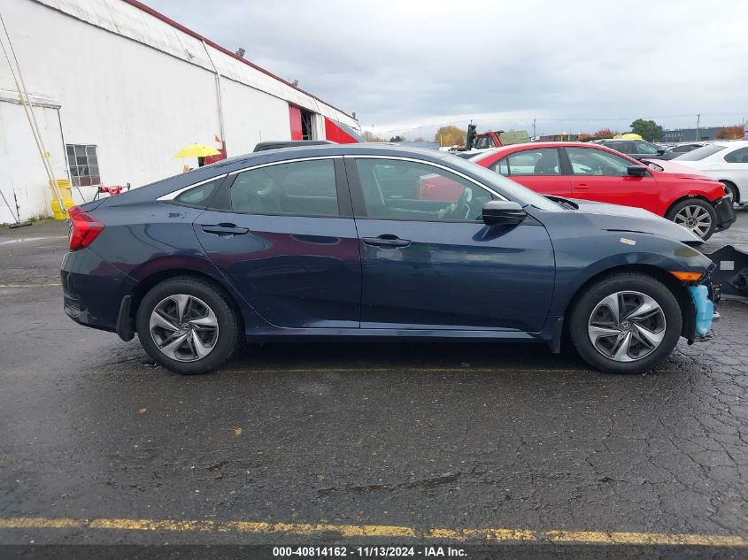 2020 Honda Civic Lx VIN: 19XFC2F61LE200132 Lot: 40814162