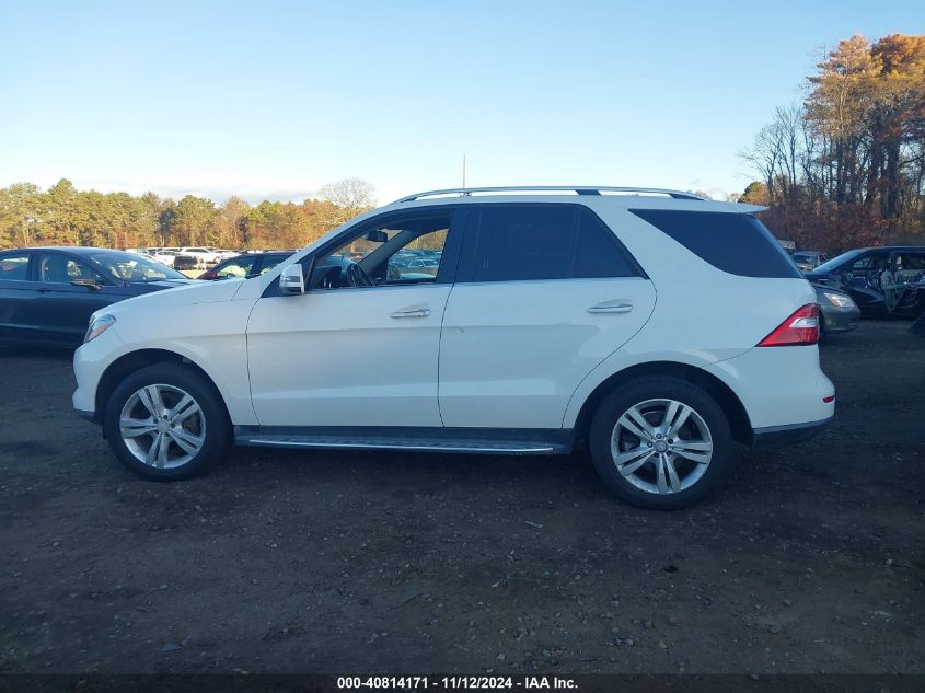 2015 Mercedes-Benz Ml 350 4Matic VIN: 4JGDA5HB5FA445446 Lot: 40814171