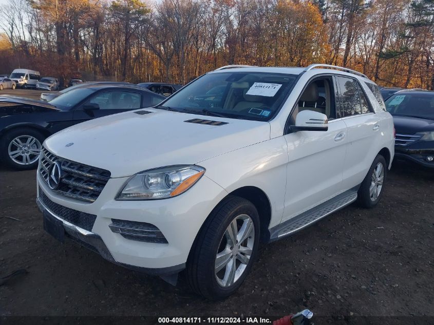 2015 Mercedes-Benz Ml 350 4Matic VIN: 4JGDA5HB5FA445446 Lot: 40814171