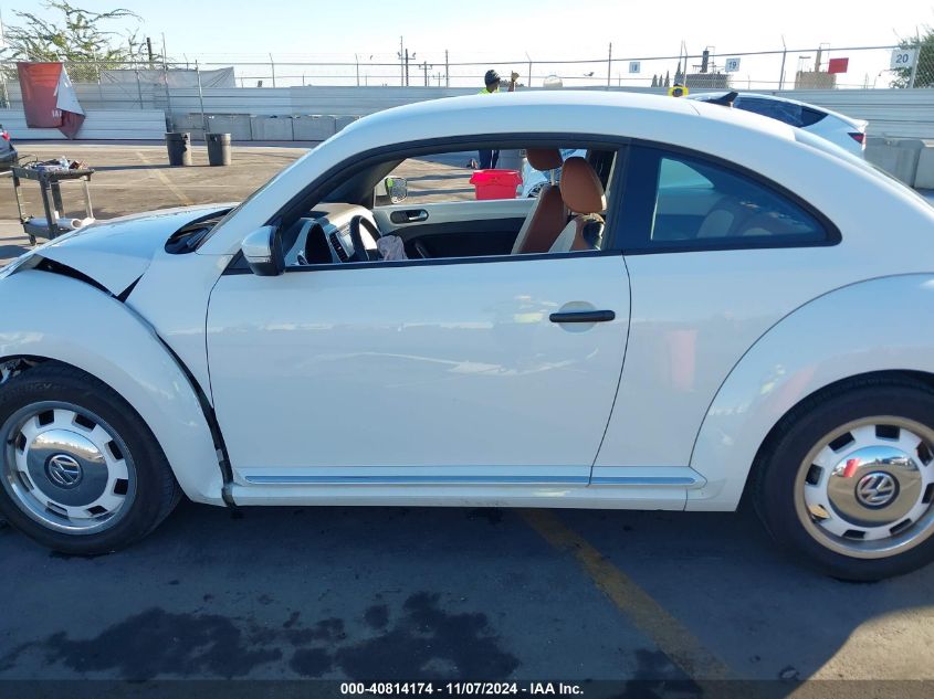 2015 Volkswagen Beetle 1.8T Classic VIN: 3VWF17AT2FM604838 Lot: 40814174