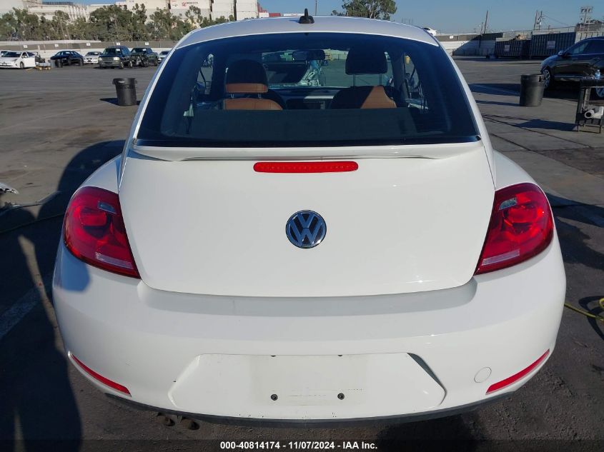 2015 Volkswagen Beetle 1.8T Classic VIN: 3VWF17AT2FM604838 Lot: 40814174