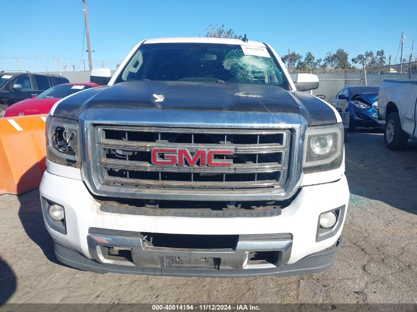 2015 GMC Sierra 1500 Sle VIN: 3GTP1UEC6FG102204 Lot: 40814194