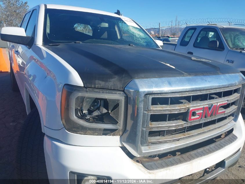 2015 GMC Sierra 1500 Sle VIN: 3GTP1UEC6FG102204 Lot: 40814194