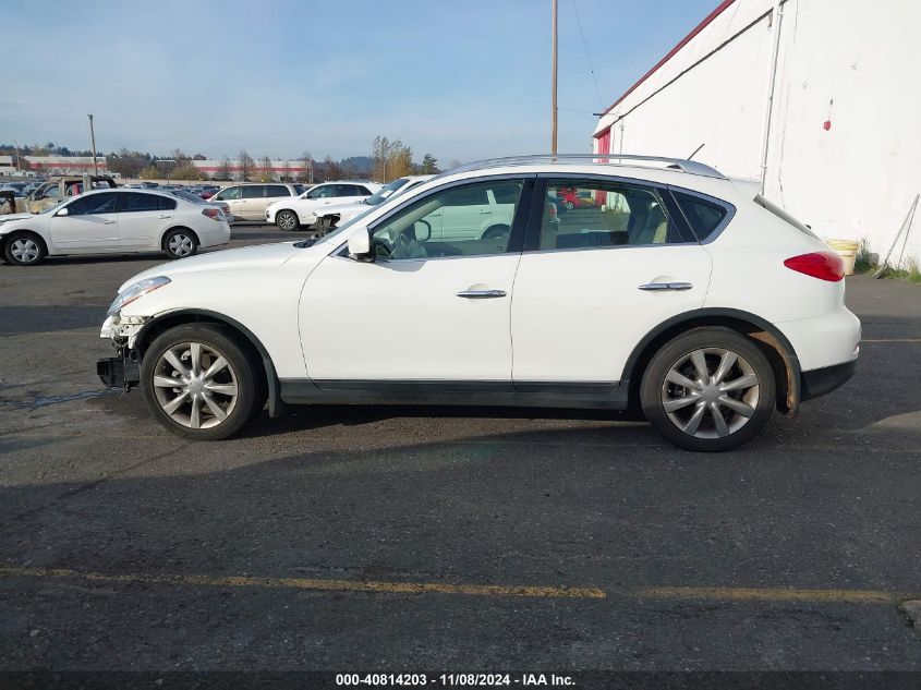 2011 Infiniti Ex35 Journey VIN: JN1AJ0HR0BM854134 Lot: 40814203