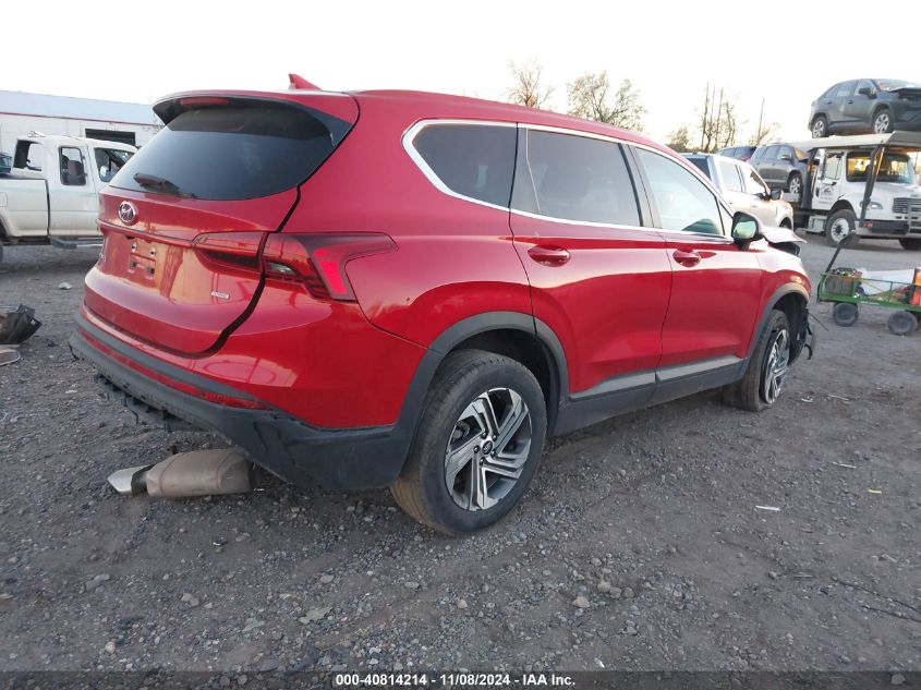 VIN 5NMS1DAJ0MH346530 2021 HYUNDAI SANTA FE no.4