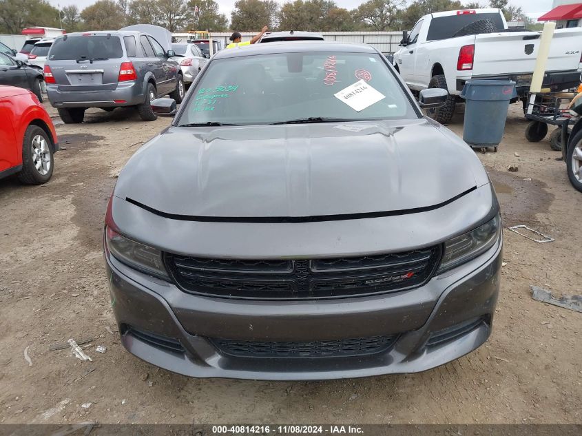 2022 Dodge Charger Sxt Rwd VIN: 2C3CDXBG1NH182822 Lot: 40814216