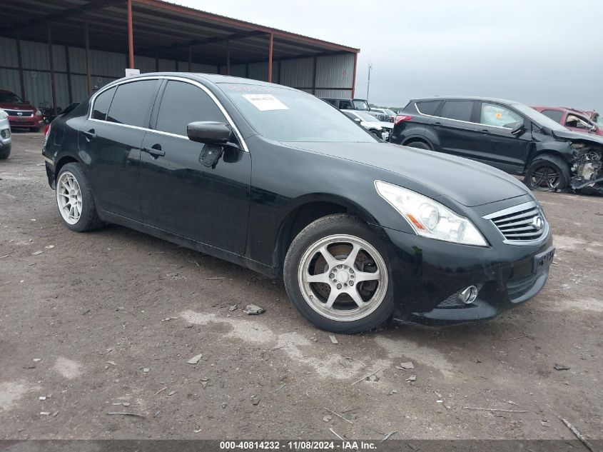 2012 Infiniti G37 Journey VIN: JN1CV6AP2CM934688 Lot: 40814232