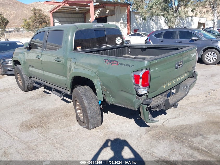2022 TOYOTA TACOMA VIN: 3TMAZ5CN2NM182979