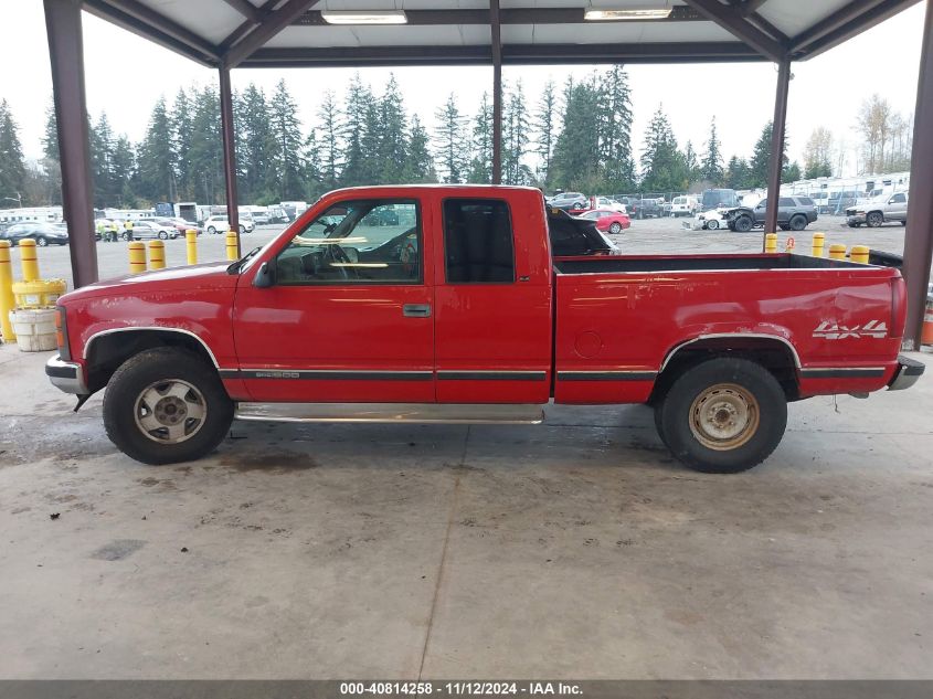 1997 GMC Sierra 1500 Sl Wideside VIN: 2GTEK19R5V1558297 Lot: 40814258