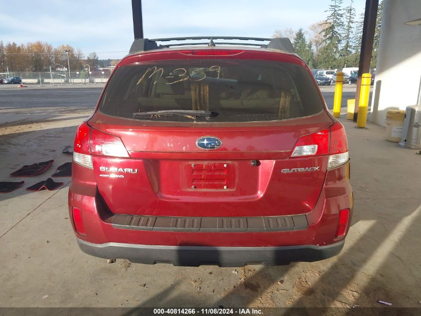 2011 Subaru Outback 2.5I Limited VIN: 4S4BRCJC6B3377650 Lot: 40814266