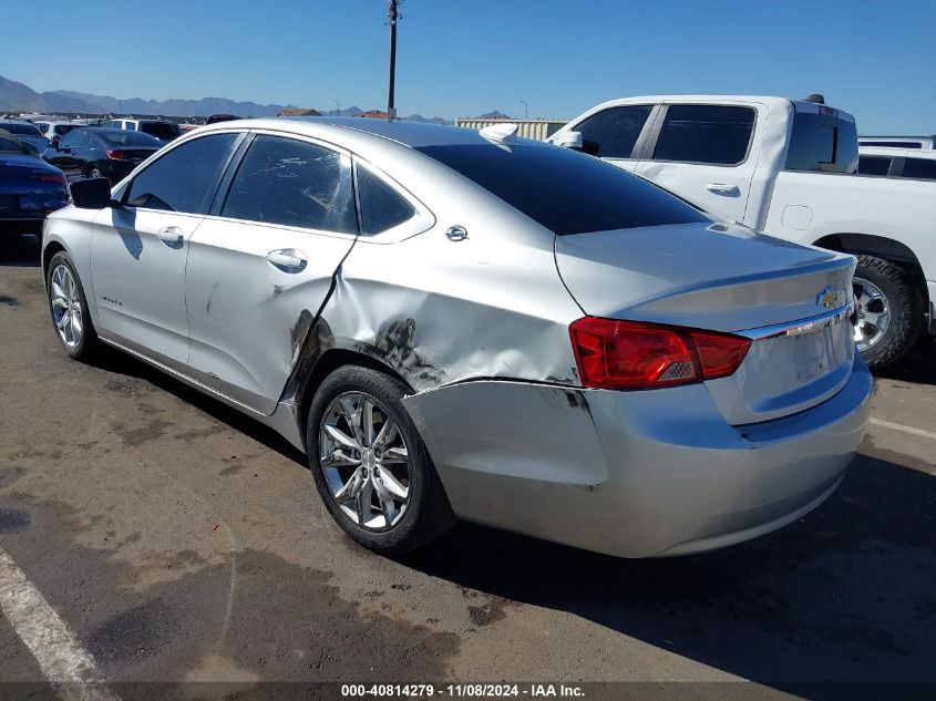 2017 Chevrolet Impala 1Lt VIN: 2G1105SAXH9121555 Lot: 40814279