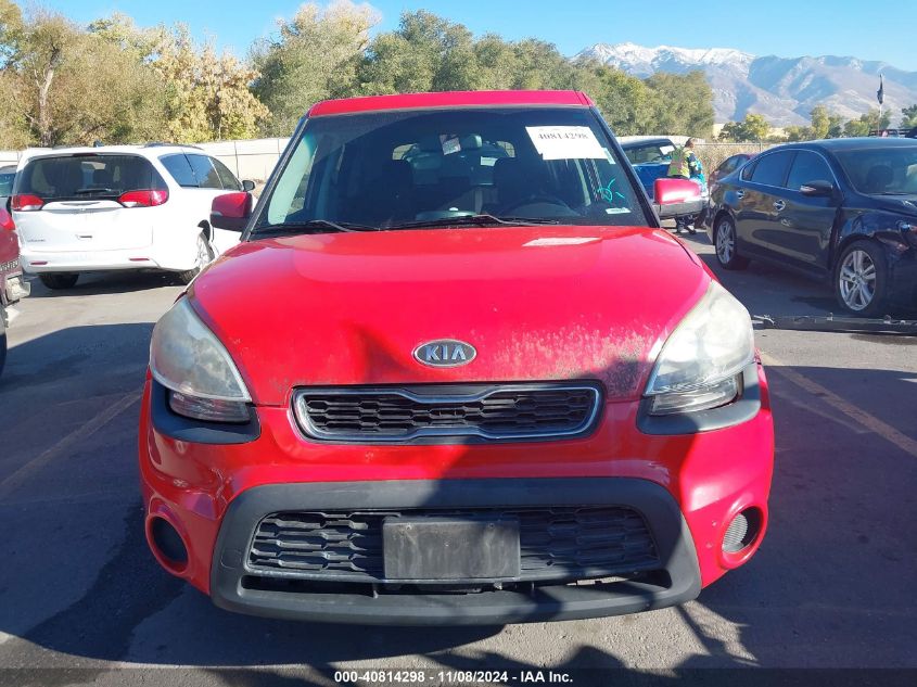 2012 Kia Soul + VIN: KNDJT2A66C7380595 Lot: 40814298