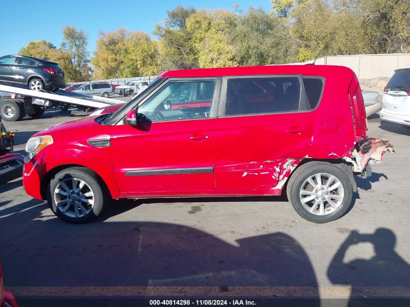 2012 Kia Soul + VIN: KNDJT2A66C7380595 Lot: 40814298