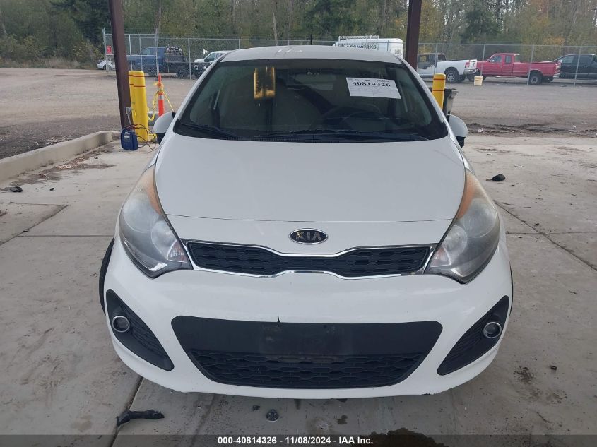 2012 Kia Rio5 Ex VIN: KNADN5A32C6090811 Lot: 40814326