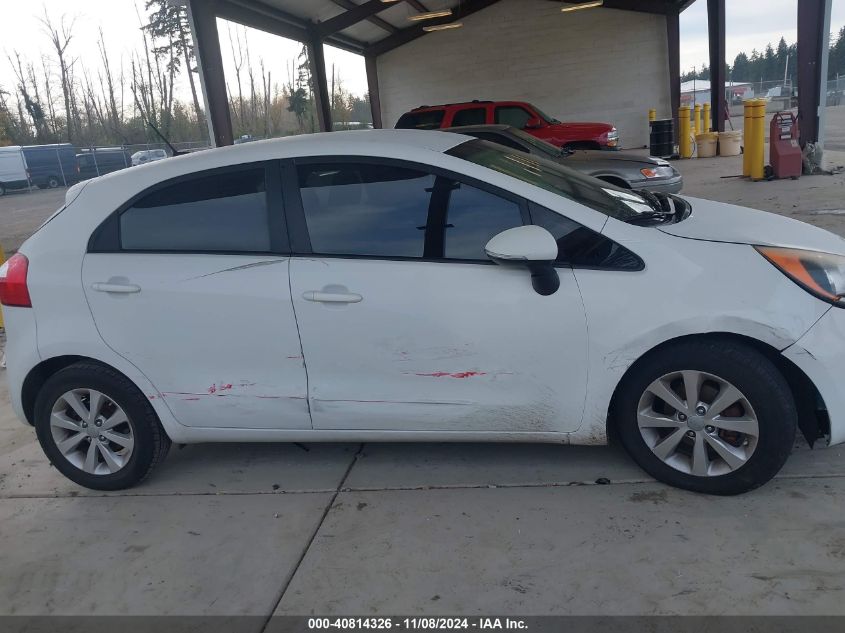 2012 Kia Rio5 Ex VIN: KNADN5A32C6090811 Lot: 40814326