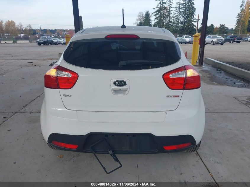 2012 Kia Rio5 Ex VIN: KNADN5A32C6090811 Lot: 40814326