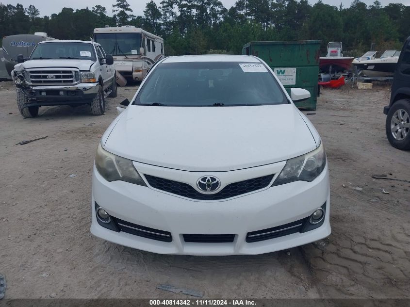 2012 Toyota Camry Se VIN: 4T1BF1FK8CU148511 Lot: 40814342