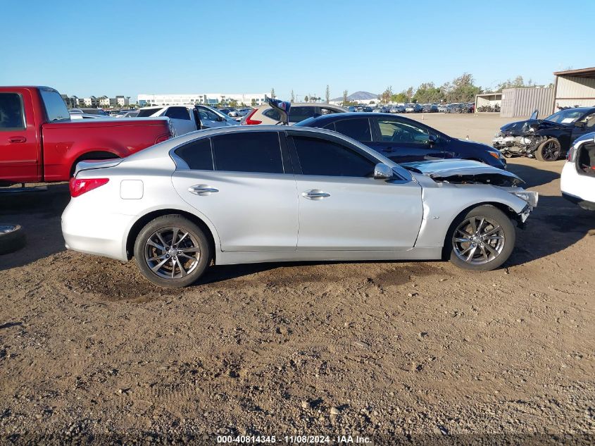 2015 Infiniti Q50 VIN: JN1BV7AP7FM345447 Lot: 40814345