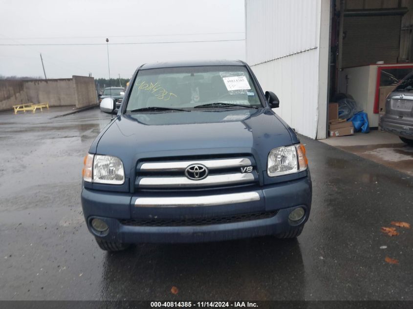 2004 Toyota Tundra Sr5 V8 VIN: 5TBDT44184S460859 Lot: 40814385