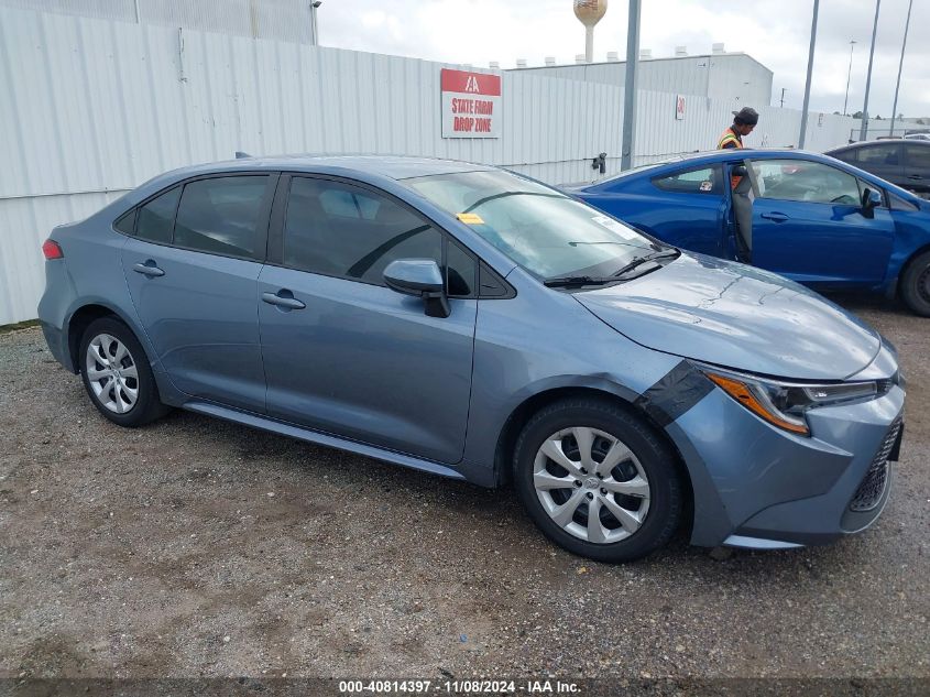 2021 Toyota Corolla Le VIN: 5YFEPMAE2MP166907 Lot: 40814397