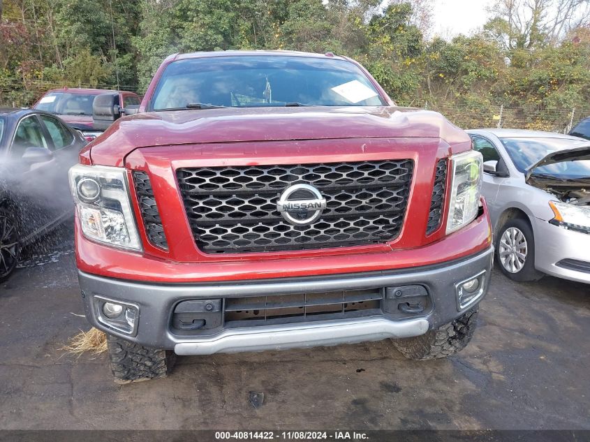 2017 Nissan Titan Pro-4X VIN: 1N6AA1E56HN541755 Lot: 40814422