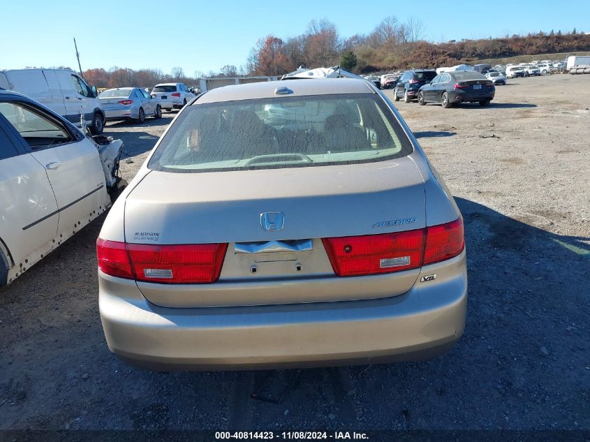 2005 Honda Accord 3.0 Ex VIN: 1HGCM66565A054266 Lot: 40814423