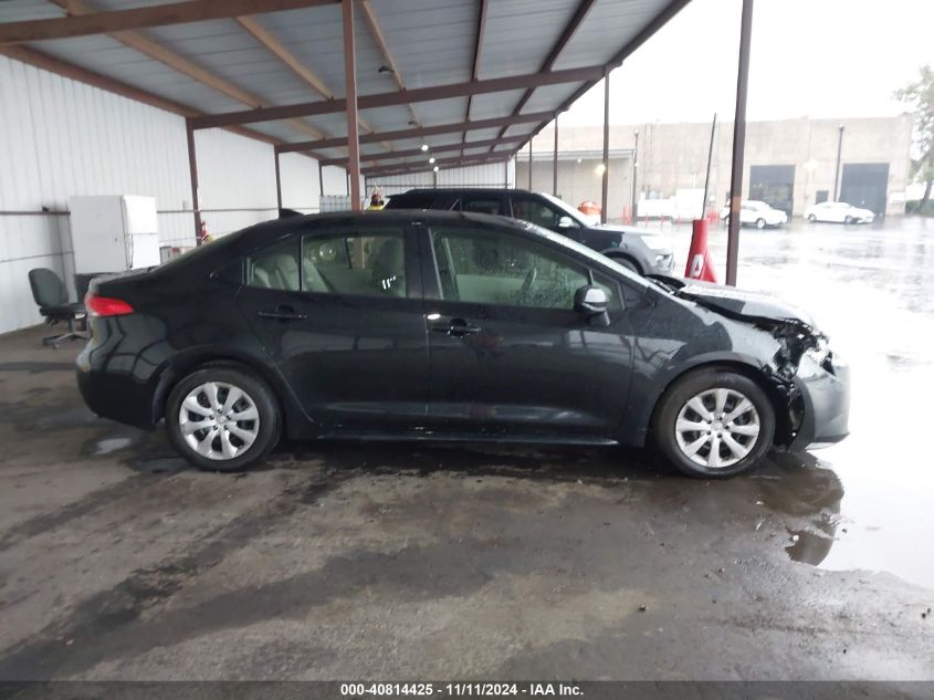 2022 Toyota Corolla Le VIN: JTDEPMAE3NJ214520 Lot: 40814425