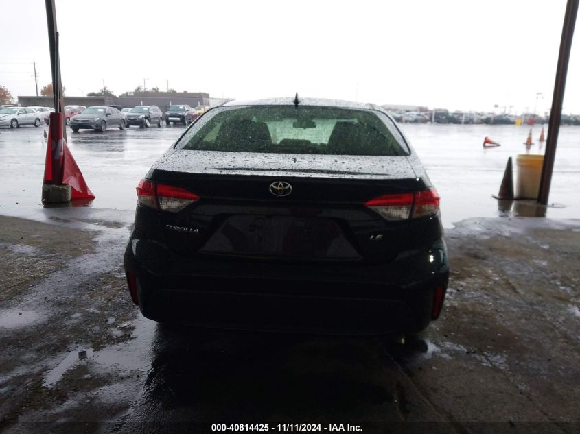 2022 Toyota Corolla Le VIN: JTDEPMAE3NJ214520 Lot: 40814425