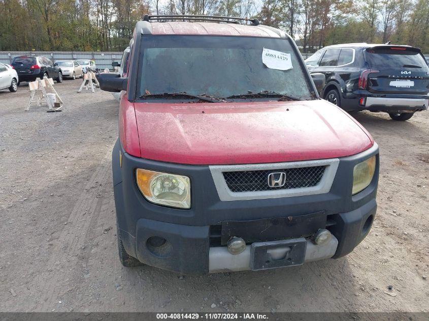 2005 Honda Element Ex VIN: 5J6YH28655L015285 Lot: 40814429