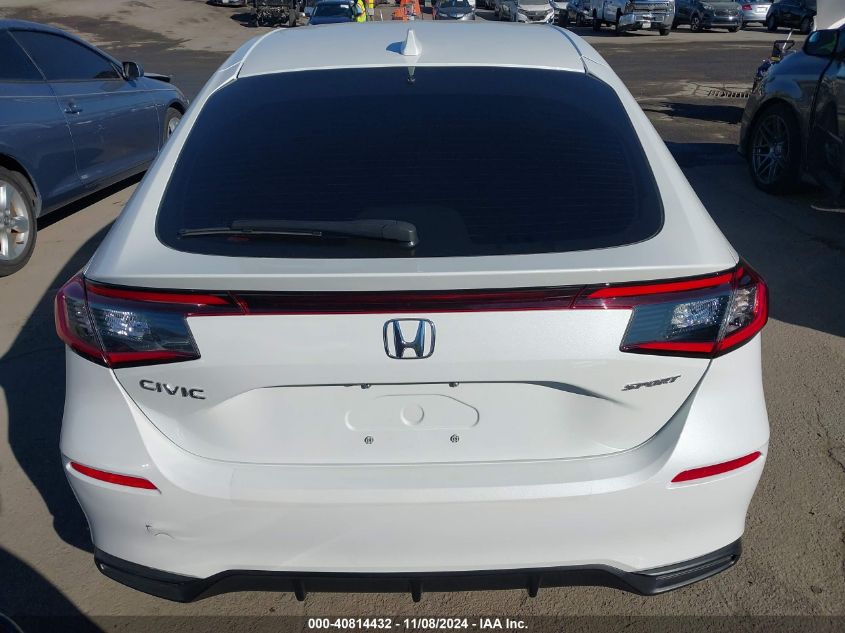 2022 Honda Civic Sport VIN: 19XFL2H88NE023001 Lot: 40814432