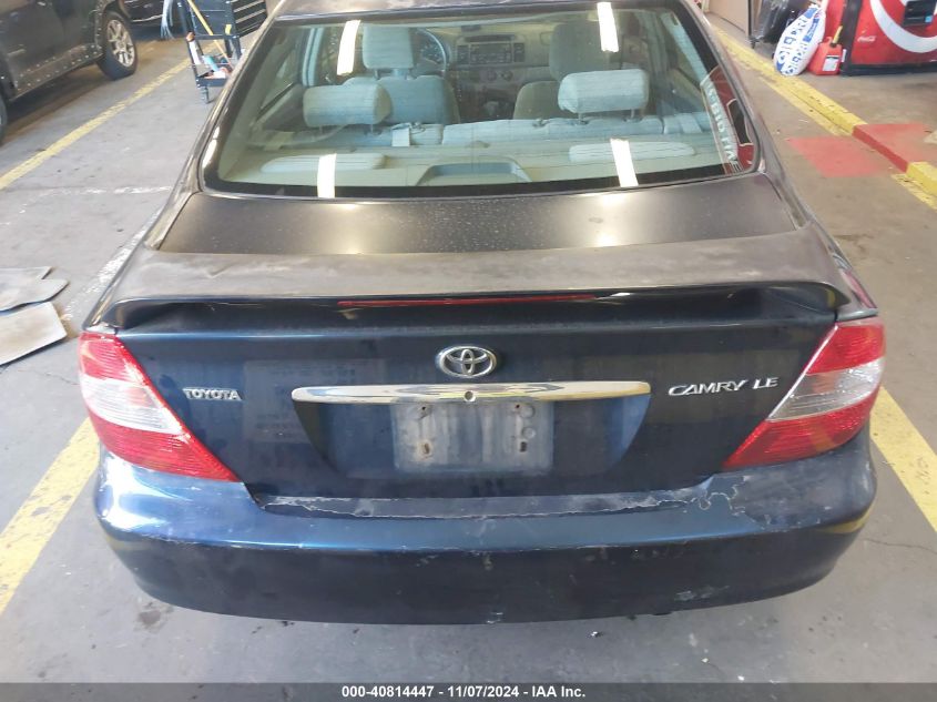 2004 Toyota Camry Le VIN: 4T1BE30K54U335472 Lot: 40814447