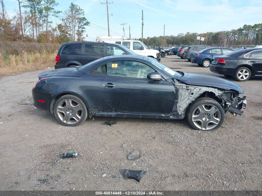 2006 Lexus Sc VIN: JTHFN48Y469003869 Lot: 40814449