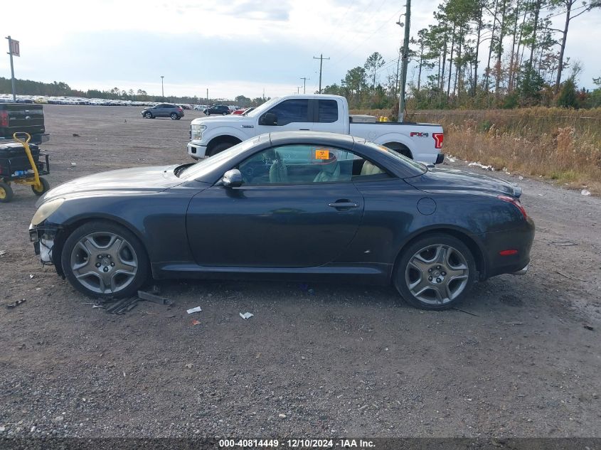 2006 Lexus Sc VIN: JTHFN48Y469003869 Lot: 40814449