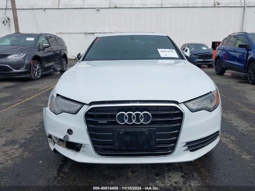 2014 Audi A6 3.0 Tdi Premium Plus VIN: WAUFMAFC0EN144144 Lot: 40814450