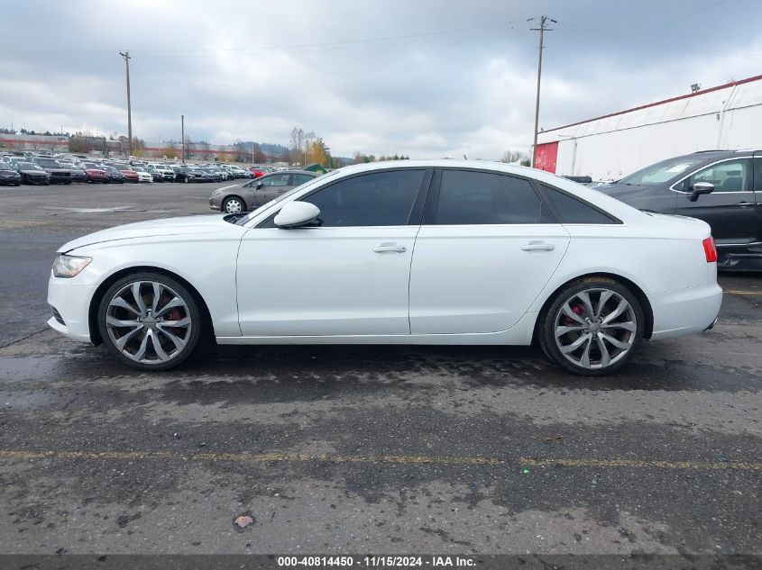 2014 Audi A6 3.0 Tdi Premium Plus VIN: WAUFMAFC0EN144144 Lot: 40814450