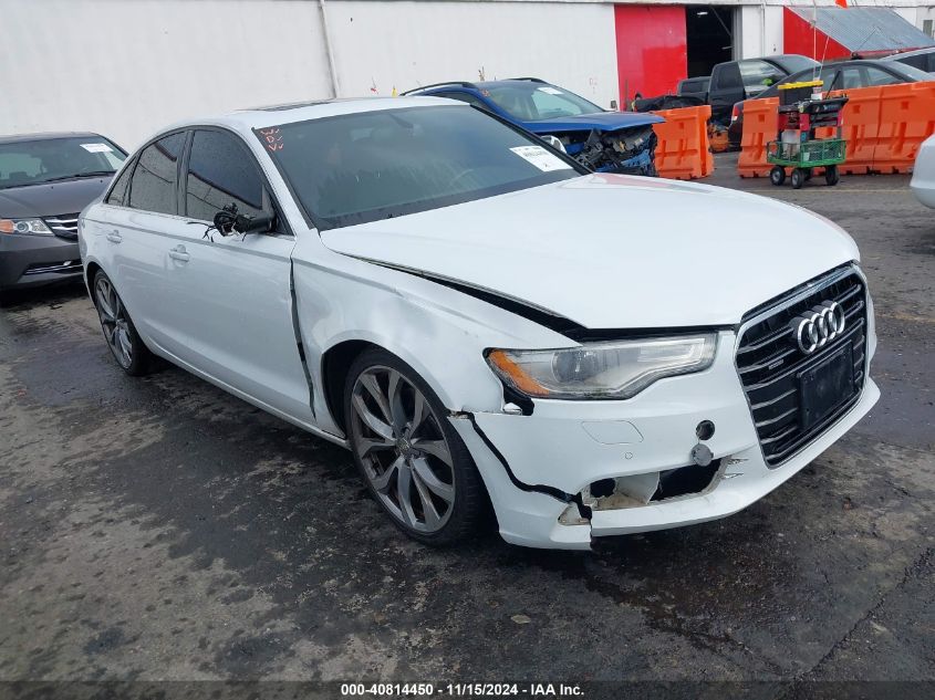 2014 Audi A6 3.0 Tdi Premium Plus VIN: WAUFMAFC0EN144144 Lot: 40814450