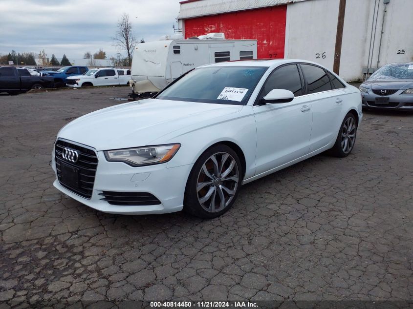 2014 Audi A6 3.0 Tdi Premium Plus VIN: WAUFMAFC0EN144144 Lot: 40814450