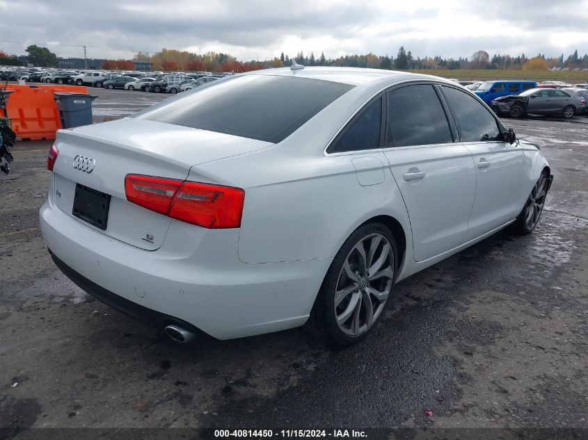 2014 Audi A6 3.0 Tdi Premium Plus VIN: WAUFMAFC0EN144144 Lot: 40814450