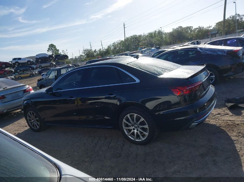 2020 Audi A4 Premium 40 Tfsi Front-Wheel Drive S Tronic VIN: WAUGMAF46LN010250 Lot: 40814460