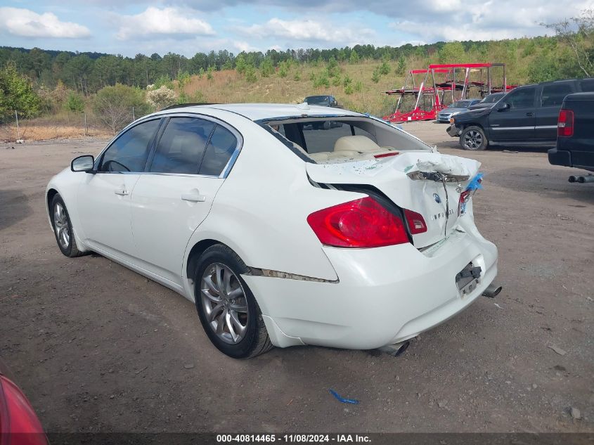 2008 Infiniti G35 Journey VIN: JNKBV61E48M209252 Lot: 40814465