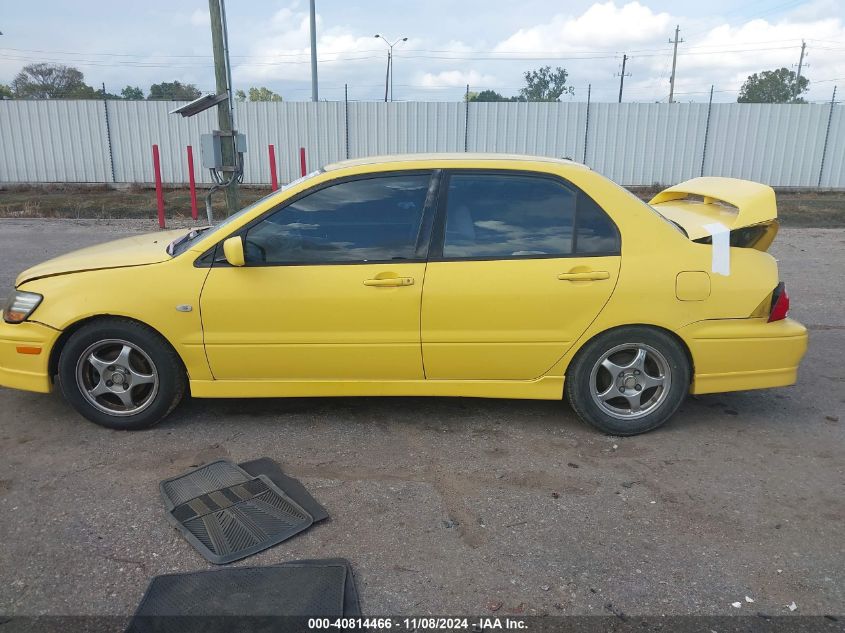 2002 Mitsubishi Lancer Oz Rally VIN: JA3AJ86E22U084559 Lot: 40814466