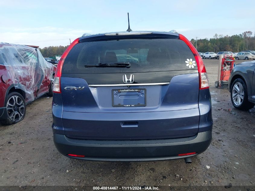 2013 Honda Cr-V Exl VIN: 2HKRM3H74DH519172 Lot: 40814467